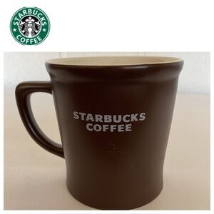Starbucks 2008 Large Brown Coffee Mug